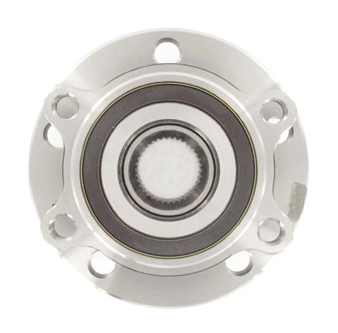 Top view of Front Wheel Hub Bearing Assembly Aftermarket Replacement For Audi 2004 2018 Seat 2010 2014 And Volkswagen 2005 2021