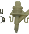 Upgraded Water Valve Kit For Dometic Toilets 300 Series 300 310 320 Replaces 385311641 Freeze Resistant Longer Lifespan With Ultrasonic Sealing That Keeps Leaks At Bay, with screws and clamp
