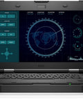 14 Inch Fhd Touchscreen Laptop Intel Core I7 32Gb Ram 1Tb Ssd Amd Radeon Rx 540 Windows 11 Pro Business Workstation display with radar interface.
