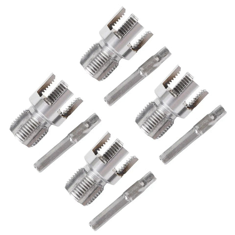 G One Half Inch Pipe Threading Tool Set For Internal And External Threads Sturdy Build For Efficient PVC Pipe Thread Cutting Leak Proof Seals Easy DIY And Pro Plumber Ready High Precision Plumbing Tool Kit, No. 45 steel