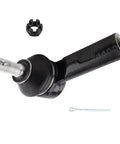 Front Outer Tie Rod Ends Left And Right For Pontiac Vibe And Toyota Matrix 2003 2008 ES3713 Set Of 2 Durable Steering Linkage For Smooth Responsive Ride black steel outer tie rod end with castle nut and cotter pin