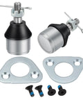 Beefy Ball Joint And Bracket Kit 2-Pack For Sportsman ATV Models showing ball joints, brackets, screws, and lock nuts