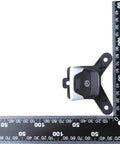 Direct Replacement Parking Brake Actuator Electric Switch Button For Jeep Compass 2004 To 2012, top view with measurement ruler.
