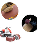 Pro Grade Emery Cloth Roll For Drum Sanders And Woodworking Tear Resistant Hella Tough Sandpaper For Automotive Metal Work With Detachable Sheets packed for use with a sander and detailed sanding.