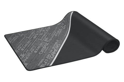 Rolled ROG Sheath Extra Large Gaming Mouse Pad 35.4 by 17.3 Inches Ultra Smooth Surface for Pixel Precise Tracking, Black and Gray