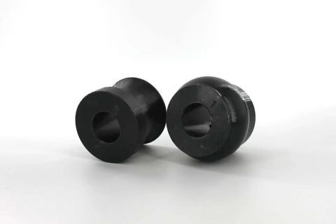 1 Inch Round Bead Roll Dies Set For Bead Roller With 22mm Shaft, heavy duty tool steel, black oxide finish, shown on white background.