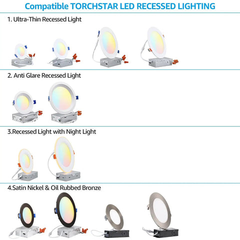 New Construction Mounting Plate For Led Recessed Lighting Kits Three Quarter Inch And Six Inch Compatible Upgrade with Types