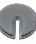 3D Printed Bandsaw Throat Plate Insert for 10 Inch Saws Replacement Fit 20-206 28-303 28-100, 2-7/16 Inch Diameter, 0.10-0.20 Inch Thick