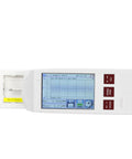 Heavy Duty Portable Surface Roughness Tester Plug And Ready Setup Quick Charge And Bright Lcd Screen Pro Grade Digital Gauge displayed on a workstation.