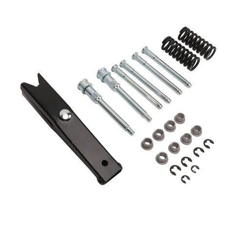 Door Hinge Repair Kit With Pin Bushing Set And Spring Removal Tool For S10 Pickup Doors, Compatible With 1994-2004 S10 Sonoma Jimmy Bravada Models Includes Door Spring Tool For Your Ride, metal pins and bushings