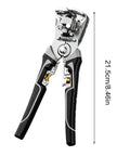 Heavy Duty Wire Stripper Tools For Electricians Multi-Function Pliers with precision insulation cutter, 8.46 in size, perfect for wiring.
