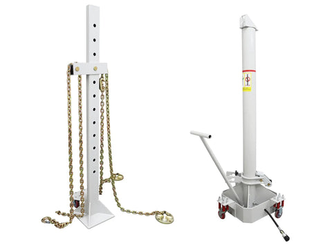 Auto Body Pulling Machine For Collision Repair, 2.7 Ton Hydraulic Pressure, 70 MPa, Adjustable Pull Tower, Workshop Ready