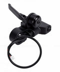 Scooter Brake Lever Replacement With Built In Bell For MI4 Ultra Electric Scooter, ABS Metal Handlebar Brake shown in black.