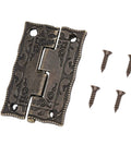 Antique Bronze Box Hinges 10 Pack Built To Last Tough As Nails Heavy Duty Iron Construction For Jewelry Boxes And Small Cabinets With Vintage Aesthetic