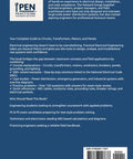 Book back cover: blue cover for Practical Electrical Engineering Real-World Problems; PEN logo, text blocks, barcode.