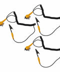 Anti Static Grounding Wire Set 5 Pack With Stainless Steel Clips 2mm Diameter For Electronics Repair Workbench ESD Protection Pro Grade
