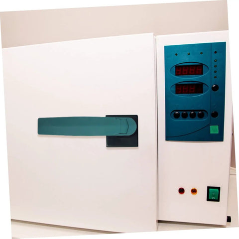Heavy Duty Commercial Kitchen Oven Handle Replacement mounted on a high-temp resistant vacuum chamber drying cabinet.