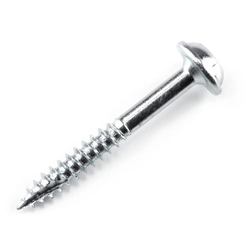 Zinc Pocket Hole Screw 1-1/4 Inch Fine Thread Maxi-Loc Head heavy-duty pro grade for woodshop pros cabinetry and furniture assembly indoor use