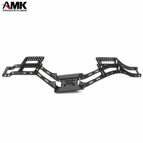 Dope Carbon Fiber 1 By 10 RC Crawler Chassis Kit For SCX10 I II And Element Enduro 313mm Wheelbase, low center of gravity frame
