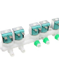 Upgraded Water Inlet Valve Assembly For Washing Machines DIY Friendly 2 Port 0.91 Inch Fittings 110 120V Hot And Cold Lines Replaces 3276197 AP5623056 PS4220861 EAP4220861 Compatible With Samsung Washers 5 Year Warranty Beaquicy