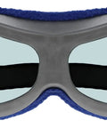 Hardcore Laser Safety Glasses For Holmium Yag And Co2 Machines Badass Eye Protection with blue padding and adjustable straps.