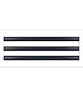 Dope Modern 18x6 White Aluminum AC Vent Cover With Linear Slot Diffuser For Ceiling Walls And Floors, front view