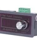 DC0-10V 4-20mA Generator Module With Dual LED Display And Precise Ampere And Voltage Readout, Back Calibration Pots For Coarse And Fine Tuning