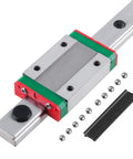 600mm MGN9 Linear Rail Guide With MGN9H Carriage Block For DIY 3D Printer Ultra Smooth Motion Heavy Duty Steel Rails Low Noise H Type 23.62 Inches Ready To Install
