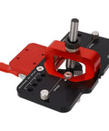 Concealed Hinge Jig With Aluminum Alloy Frame And 35mm Drill Bit No Fuss Quick Install Tool For Precise Hinge Setup On Cabinets And Furniture