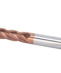 Hard Hitting Tungsten Steel 3 Flute End Mill With 16mm Shank And 16mm Cutting Diameter 100mm Total Length For CNC Machines Burr Free Finish