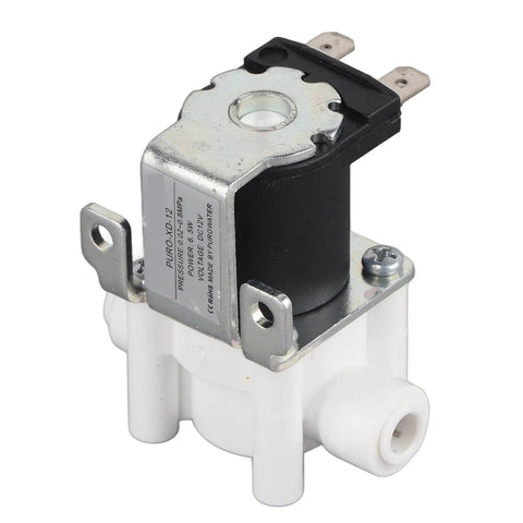 Close-up of DC 12V Electric Solenoid Purifier Valve Normally Closed For Water Filtration showing connectors and durable valve body