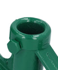 Close-up of the adjustable angle end of the Heavy Duty Cast Iron Manual Pipe Bender For Electric Wire And Aluminum Alloy Tubing.