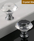 Sparkling Crystal Diamond Glass Cabinet Knob Set 30mm 1.18 Inch Clear Crystal Pulls With Three Size Screws For Dresser Cabinet Closet Doors Upgrade For Your Home Decor, clear glass cabinet knobs on dresser