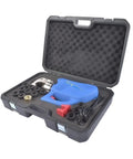 Built Like A Tank 15 Ton Hydraulic Crimping Tool With 14 Die Set Professional Grade For 9 Awg To 800 MCM Cable in case.
