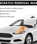 Vehicle Scratch Remover Kit 2025 Upgrade With Wipe Sponge And Polishing Wax for car scratch removal on hood