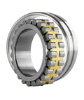 Heavy Duty Self Aligning Spherical Roller Bearing Featuring Rock Solid 160 mm Bore Design For Smooth Industrial Machinery Operation And Knockout Longevity Built Like A Tank Through The Daily Grind. Close-up of a spherical roller bearing.