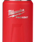 Red Packout 36oz Insulated Bottle With Chug Lid All Day Thermal Retention Double Wall Vacuum Insulation for hot or cold drinks.