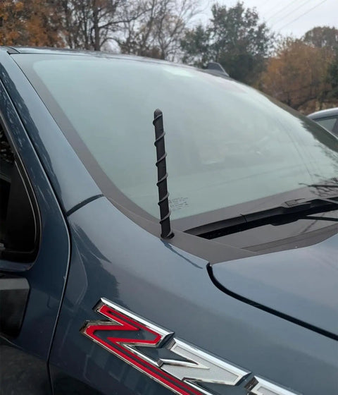 2 Pack Short Truck Antennas For Universal Fit On Ford F Series Ram Dodge Chevy Silverado GMC Sierra Toyota Tundra Tacoma Jeep Wrangler And More