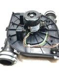 Husky Direct Swap Draft Inducer Fan Motor Assembly with durable steel housing for furnace ventilation, direct fit replacement.
