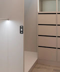 12 Pack Ultra Thin Magnetic Cabinet Catches for cabinets and sliding wardrobes, stainless steel easy install on wardrobe door