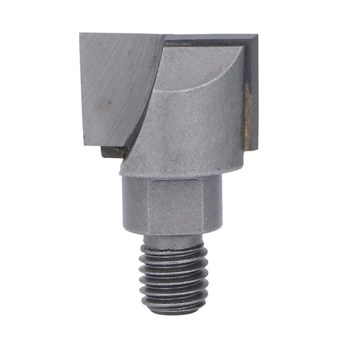 Heavy Duty Keenso Carbide Cleaning Bottom Router Bit 25mm M10 Thread Lock Milling Tool for Professional Woodworking close-up view.