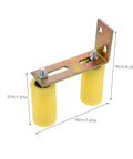 Sliding Gate Roller Guide With Nylon Wheel Quiet And Smooth Operation Easy Install Gate Track Support Assembly dimensions