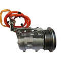 Heavy Duty Electric Hybrid Air Conditioning Compressor Direct Fit Swap For Toyota Alphard 2 4 with electrical wiring and pulley.