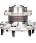 Beefed Up Front Wheel Bearing Hub Assembly Replacement Fits Chevrolet Colorado 2009 2010 2011 2012 And GMC Canyon 2009 2010 2011 2012 Premium Aftermarket Wheel Hub Axle Bearing front view