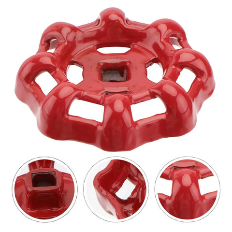 Beefy Metal Valve Wheel Handle Replacement Kit 8 Pack For Industrial Gate Valves Cast Iron Handwheel With 6x6mm Square Hole