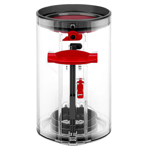 Transparent dust bin replacement for V11 Origin V15 Detect V15S SV14 SV15 SV22 vacuum cleaners, easy click-in part 97005001 96544301