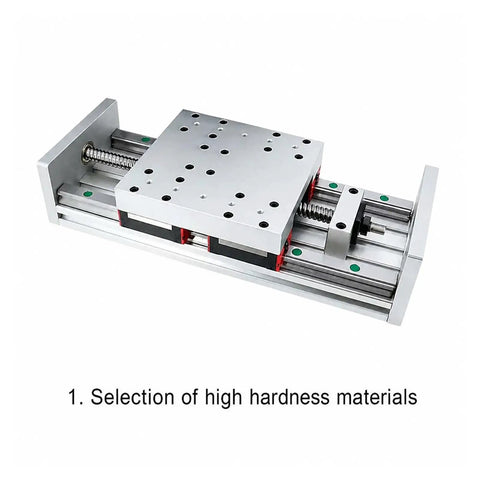 High Performance CNC Linear Slide With SFU1605 Ballscrew And HGR20 HGH20CA Rails for precision motion 300mm stroke