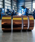 Amber Polyimide Kapton Tape Heavy Duty High Temperature Heat Resistant Tape For TIG Welding, 2 rolls shown in industrial setting