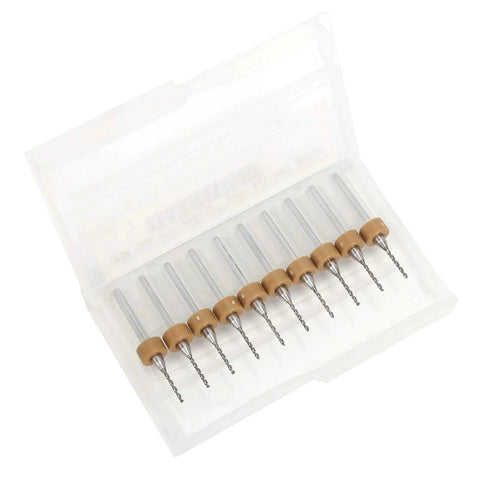 Pro-Grade 3D Printer Nozzle Cleaning Kit With 1.0mm Tungsten Carbide Drill Bits, Precision Nozzle Unclogging Tools, 10 Piece Set