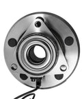 Front view of Front Wheel Hub And Bearing Assembly Pair For 2009 2010 2011 Ram 1500 5 Lug With ABS Left Or Right AUQDD 515126